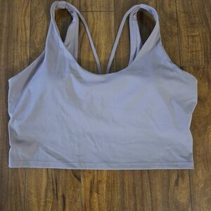 Women's Seamless Sports Bra - Light Lavender